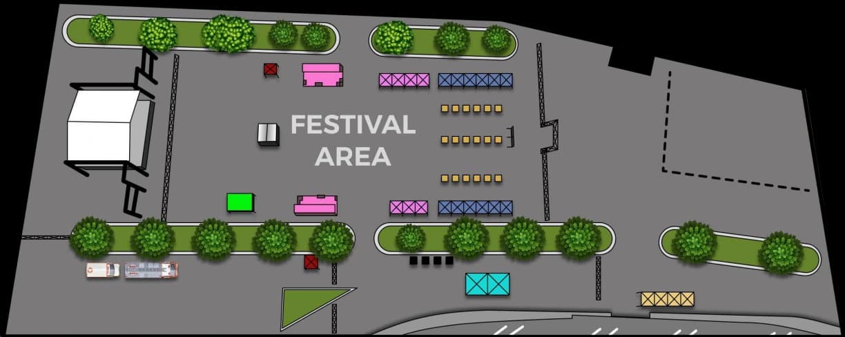 Concert Venue Layout